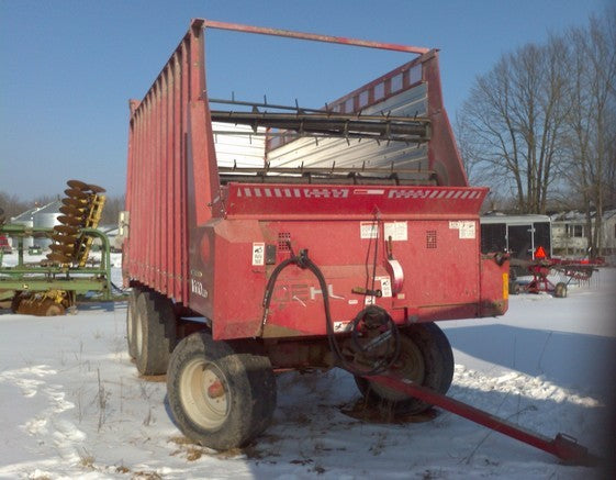 GEHL 1660 & 1660HD Front and Rear Unload Forage Boxes Parts Catalogue Manual PDF