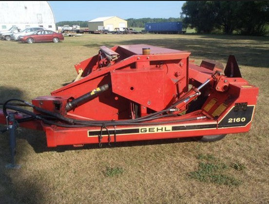 GEHL 2130 & 2160 Mower Conditioner Parts Catalogue Manual | PDF Download
