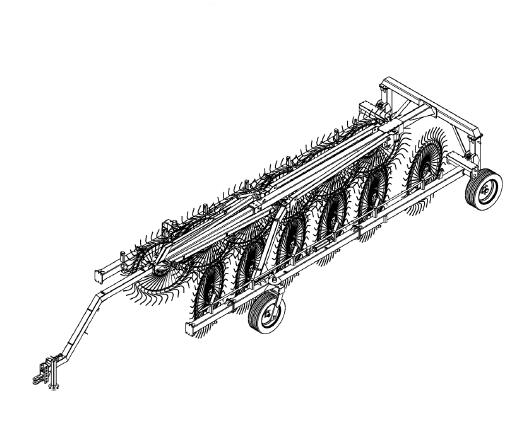 GEHL 600 SERIES FINGER WHEEL V-RAKES PARTS CATALOGUE MANUAL - PDF FILE