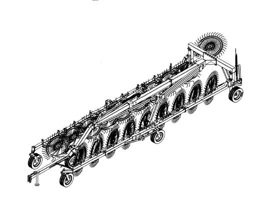 GEHL 700 SERIES FINGER WHEEL V-RAKES PARTS CATALOGUE MANUAL - PDF FILE