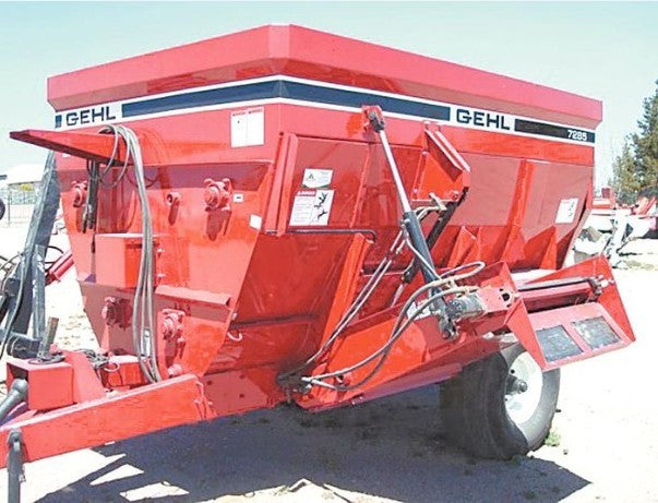 GEHL 7285 & 7335 Mixer Feeders Parts Catalogue Manual PDF Download