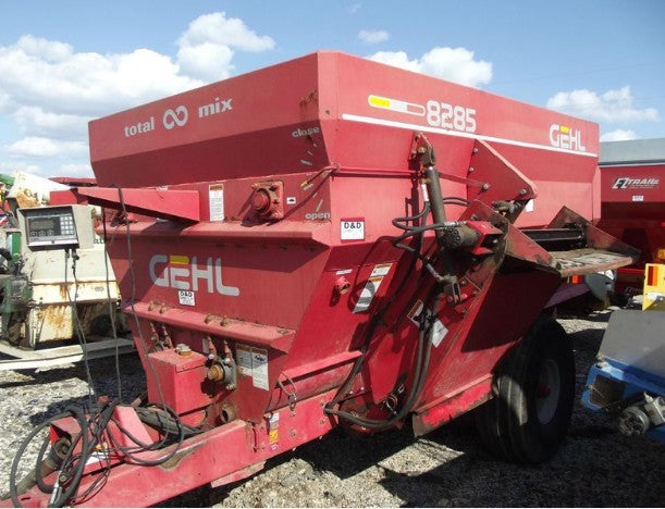 GEHL 8280, 8285, 8330, 8335 MIXER FEEDERS PARTS CATALOGUE MANUAL - PDF FILE