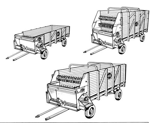 GEHL BU86 Self Unloading Forage Box Parts Catalogue Manual PDF