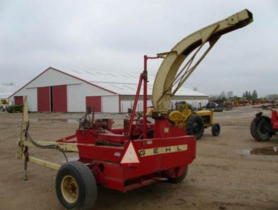 GEHL CB600 FORAGE HARVESTER PARTS CATALOGUE MANUAL - PDF FILE