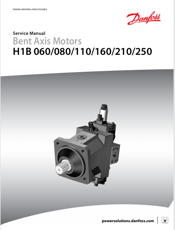 GEHL DANFOSS H1B 060-250 (50940482) Service Manual PDF Download