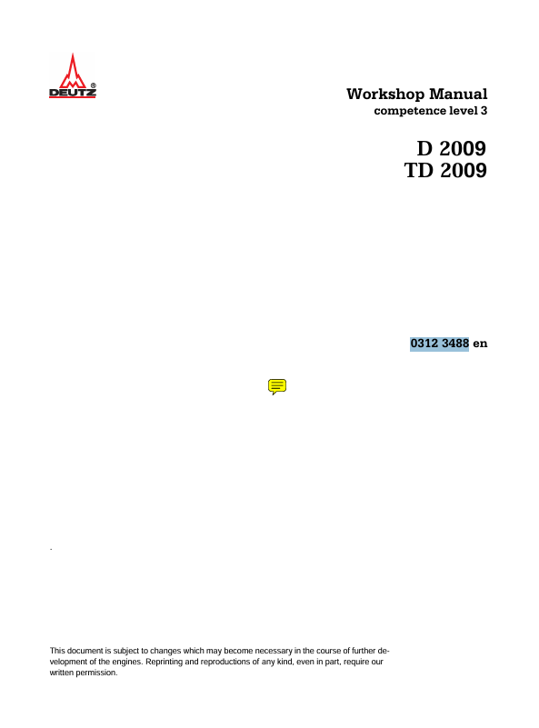 GEHL D 2009 & TD 2009 Skid Steer Loader Workshop Manual PDF Download (0312 3488)