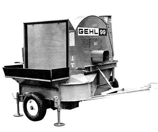 GEHL FB99 FORAGE BLOWER PARTS CATALOGUE MANUAL - PDF FILE