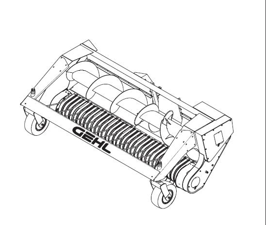 GEHL HA1240 HAY ATTACHMENT PARTS CATALOGUE MANUAL - PDF FILE