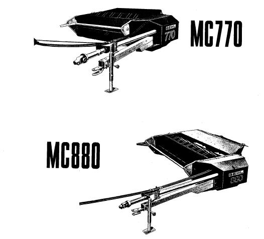 GEHL MC770 MC880 Mower Conditioner Parts Catalogue Manual PDF
