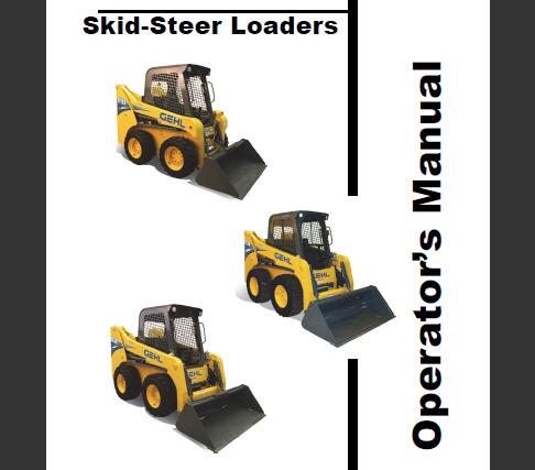 GEHL R190 R220 R260 Skid-Steer Loaders Operator’s Manual PDF Download