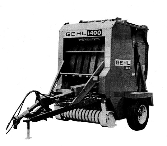 GEHL RB1400 Baler Parts Catalogue Manual PDF Download | Spare Parts Guide