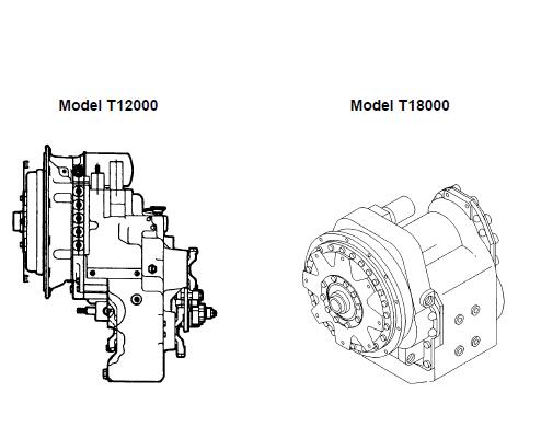 GEHL T12000 T18000 Clark Transmission Service & Parts Manual PDF Download