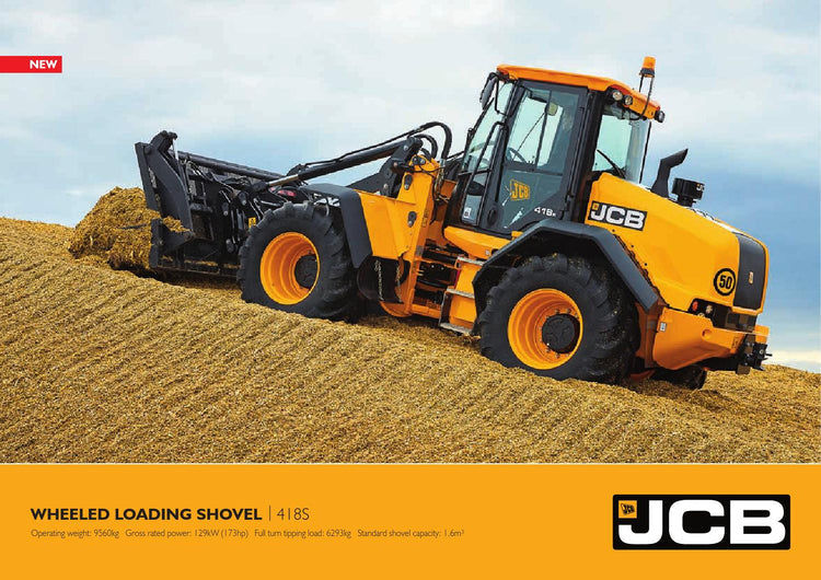 JCB 418S Wheeled Loading Shovel Service Repair Manual | SN 23356–2336423