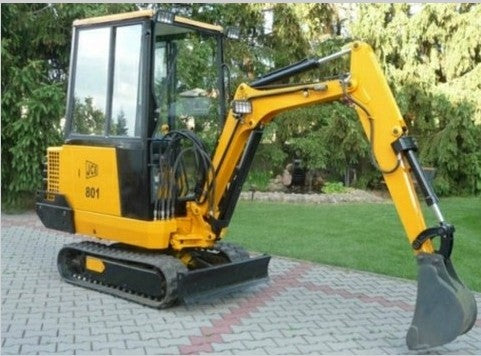 JCB 801 Tracked Excavator Service Repair Manual M645001 – 645999