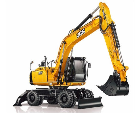 JCB JS200W Wheeled Excavator Service Repair Manual – Tier 2 & Tier 4i Engines