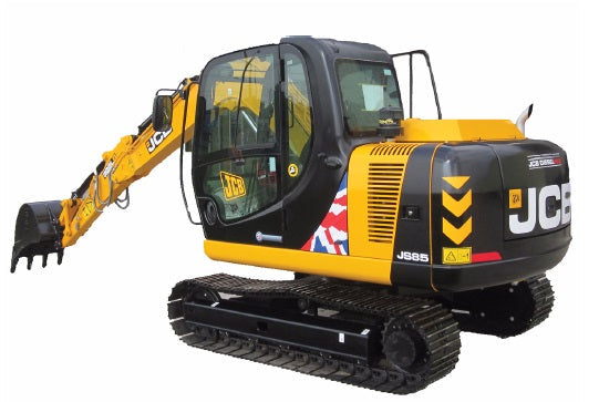 JCB JS85 (JS Auto Range) Tracked Excavator Service Repair Manual
