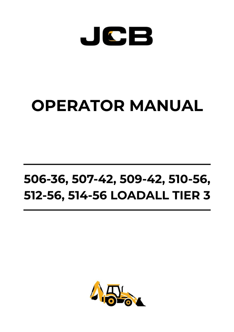 JCB Flail Mower Operator Manual 9801/0162 PDF – Complete Service & Operating Guide