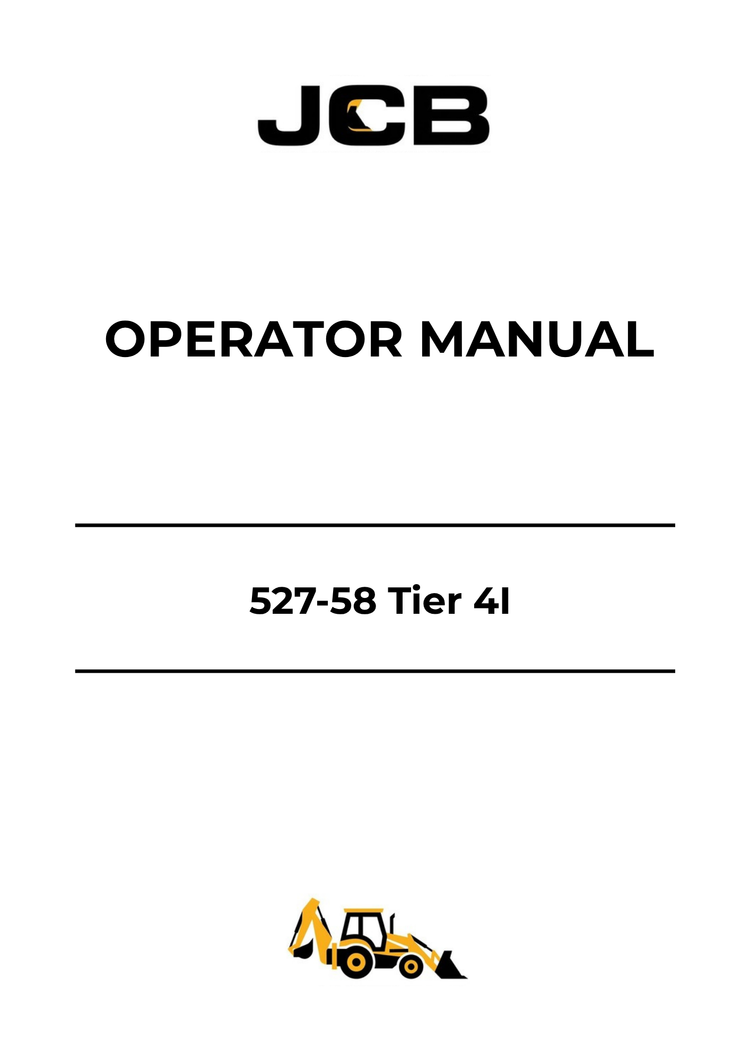 JCB 528-70 & 528S Loadall Service Manual 9803-3650 PDF Download | Repair Guide