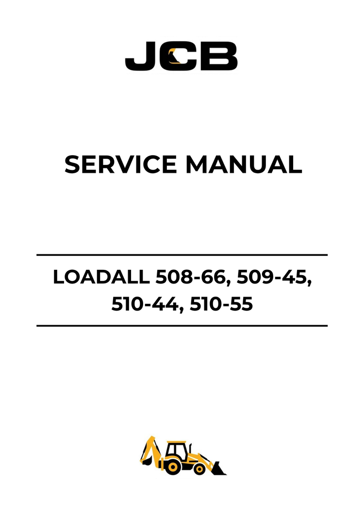 JCB Wheeled Excavator JS145W, JS160W & JS20 MH Service Manual 9813/9550 PDF