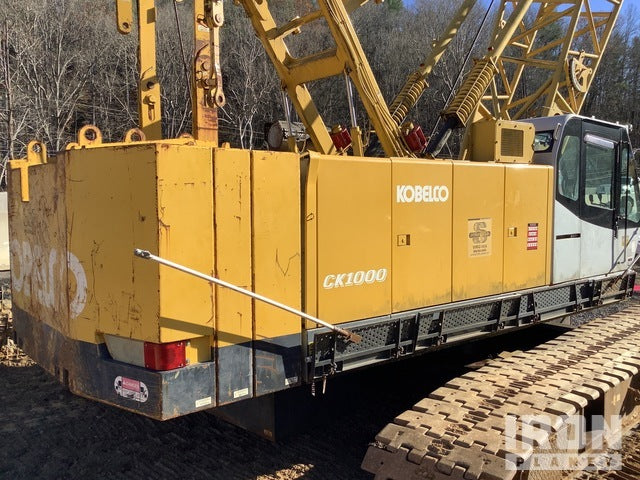 Kobelco CK1000-2F Crawler Crane Luffing Operation & Maintenance Manual S2GH15001ZE03