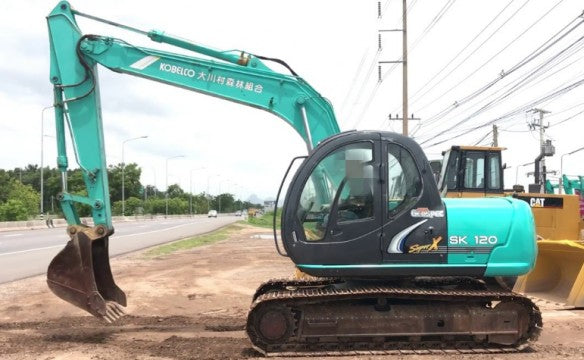 Kobelco SK100 & SK120LC Excavator Shop Service & Repair Manual (PDF Download)
