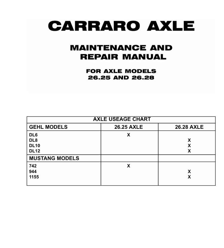 Massey Ferguson RK 1002 TRC MF/NA/NYY (00101-99999) Parts Catalog PDF