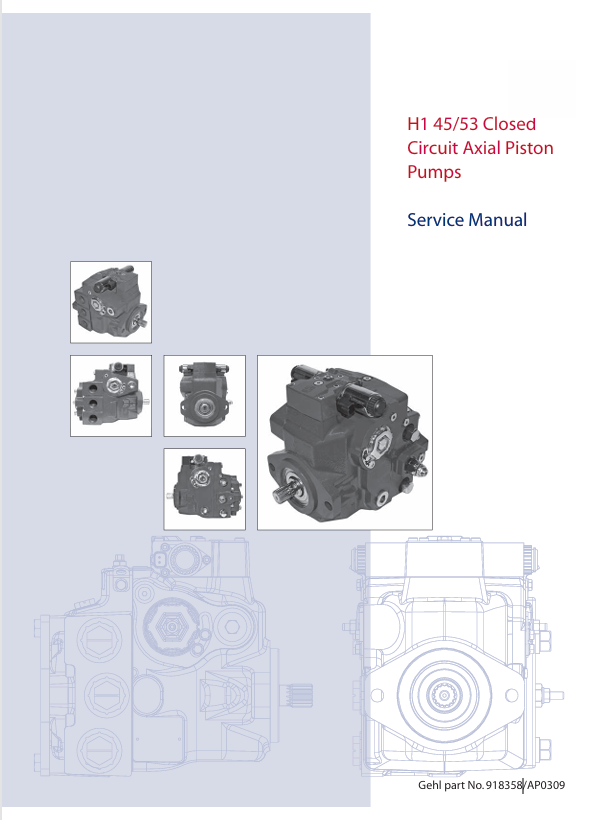 Mustang H1 45 & H1 53 (918358) Service Manual PDF Download