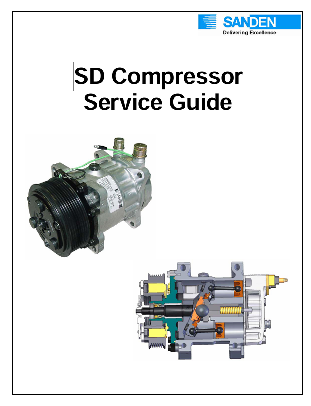 Mustang SD Compressor (202022) Service Manual PDF – Repair & Maintenance Guide