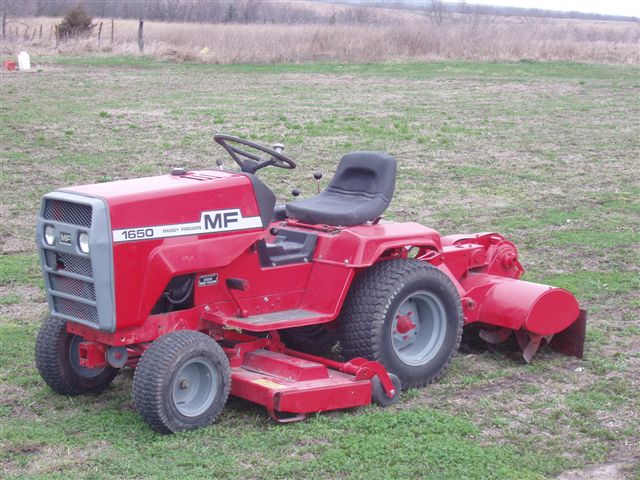 Massey Ferguson 1650 Garden Tractor Parts Catalog – PDF