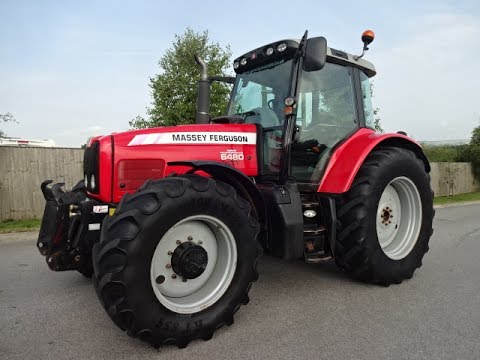 Massey Ferguson 6465 6475 6480 Tier 3 DYNA-6 Municipal Tractor Operator Maintenance PDF