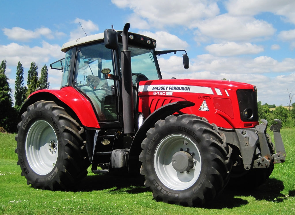 Massey Ferguson 6465 6475 6480 Tier 3 SISU DYNA-6 Municipal Tractor Operator Maintenance PDF