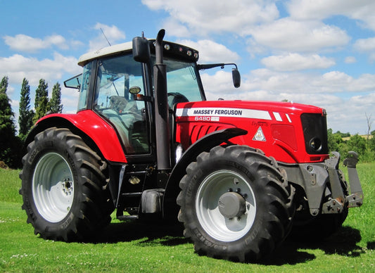 Massey Ferguson 6465 6475 6480 Tier 3 SISU DYNA-6 Tractor Operator Maintenance PDF