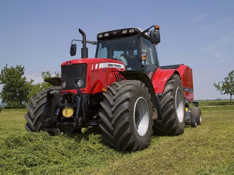 Massey Ferguson 7465 7475 7480 Tier 3 Perkins Dyna-VT Tractor Operation