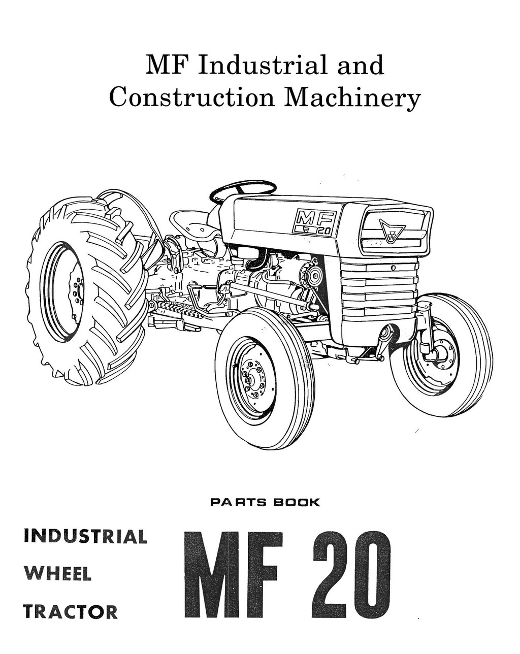 Massey Ferguson MF 20D Tractor Parts Catalog PDF – Complete Illustrated Parts List
