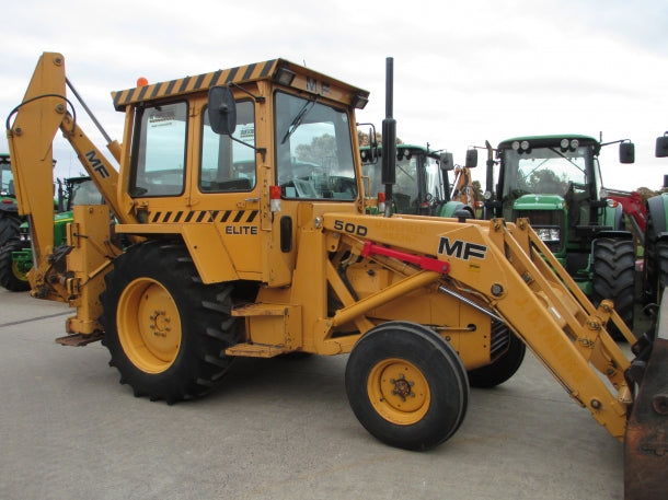Massey Ferguson MF 50D Tractor Parts Catalog Manual PDF Download
