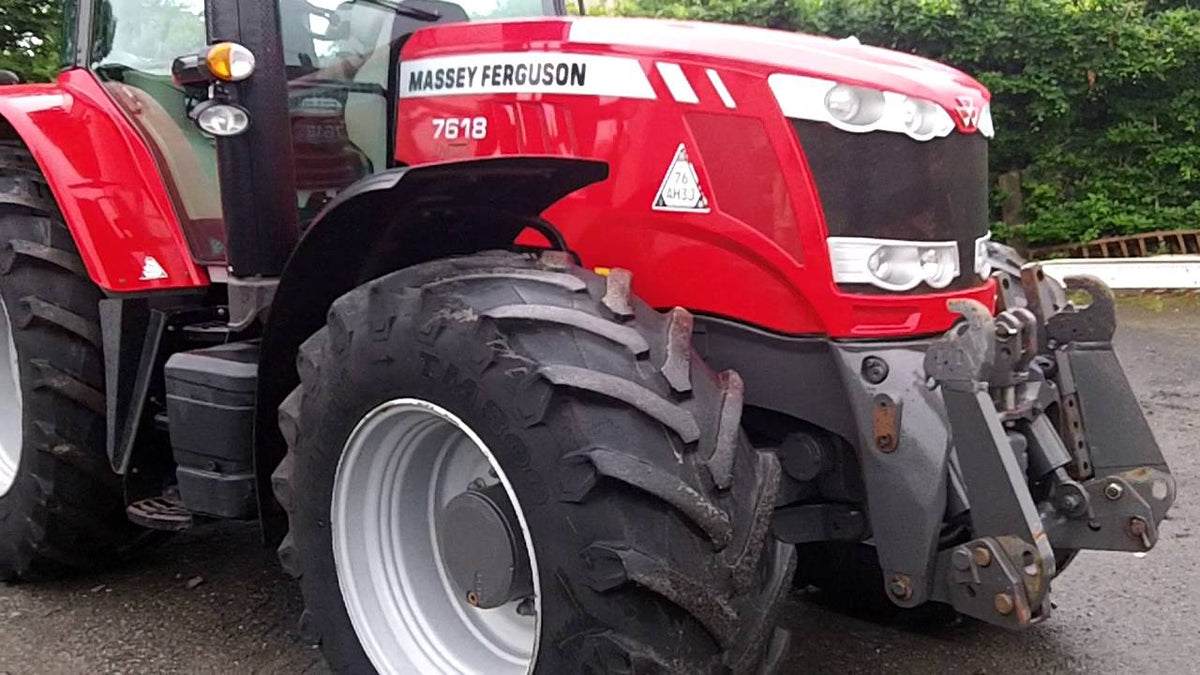 Massey Ferguson MF7619 MF7620 MF7622 MF7624 Dyna-VT Tractor Operation & Maintenance