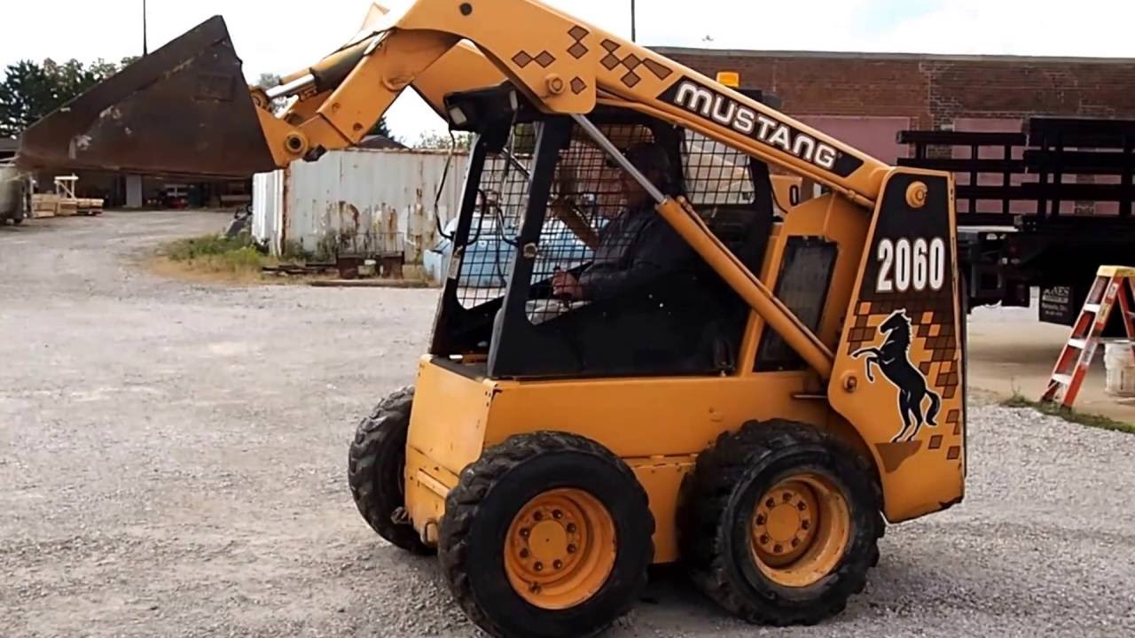 Mustang 2060, 2070 Skid Steer Loader Service Repair Manual 001-69975 Instant Download