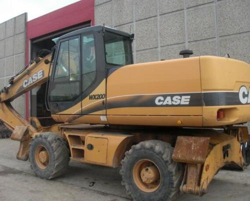 CASE WX200 Wheeled Excavator Parts Catalog Manual - PDF File Download
