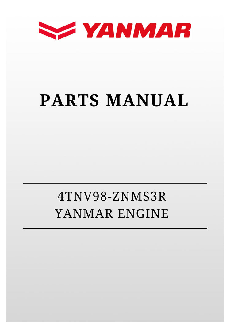 Mustang Yanmar 2022 (917304) Parts Manual PDF – Complete OEM Guide