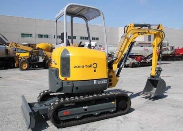 Gehl Compact Excavator 283Z Service Repair Manual 918255 (05.2008) – Complete Workshop Guide