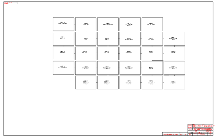 TIGERCAT 1055C FORWARDER ELECTRICAL SCHEMATIC MANUAL (10551001-10551500, 102350B,00)