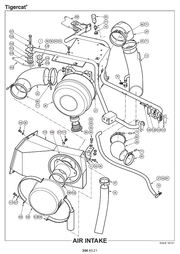 TIGERCAT 1165 HARVESTER PARTS CATALOGUE (11650101 - 11650500)