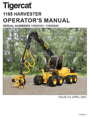 TIGERCAT 1165 HARVESTER OPERATOR/USER