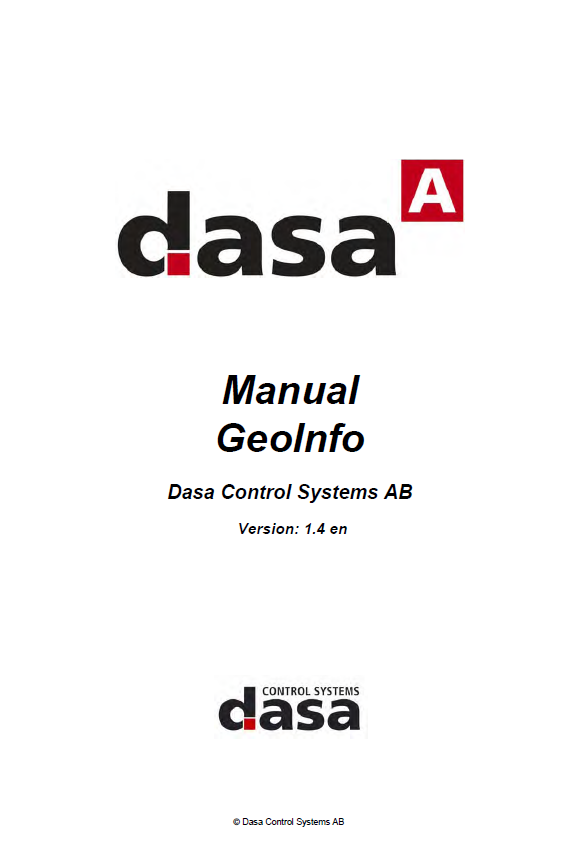 TIGERCAT DASA D5 HC570 HARVESTING HEAD GEOINFO MANUAL (5700101-5701000)