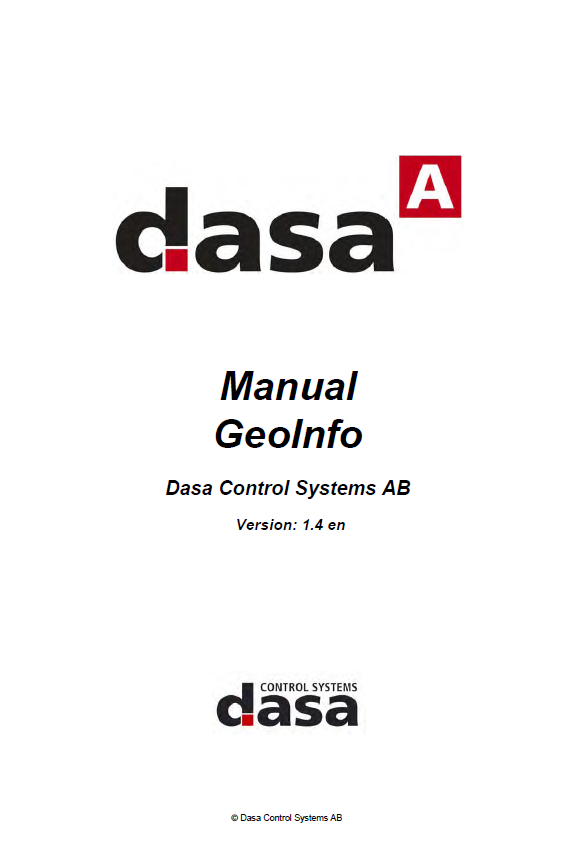 TIGERCAT DASA D5 TH575 HARVESTING HEAD GEOINFO MANUAL (5750101-5752000)
