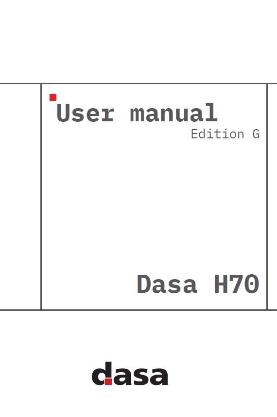 TIGERCAT DASA D7 TH534 HARVESTING HEAD USER MANUAL (5340001-5341000)