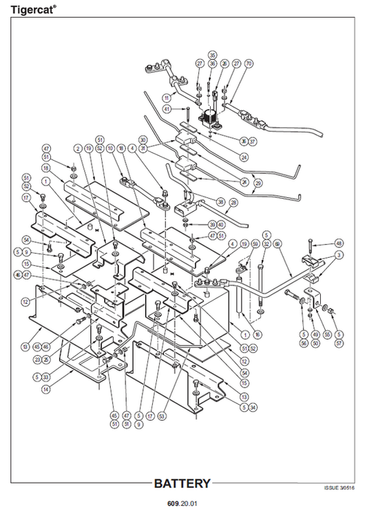 TIGERCAT H822D HARVESTER PARTS CATALOGUE MANUAL (82233251 - 82234000)