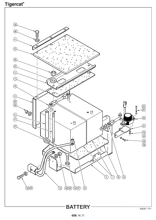 TIGERCAT L830C FELLER BUNCHER PARTS CATALOGUE MANUAL (83021001 - 83023000)
