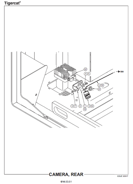 TIGERCAT LX822D FELLER BUNCHER PARTS CATALOGUE MANUAL (82273251 - 82274000)