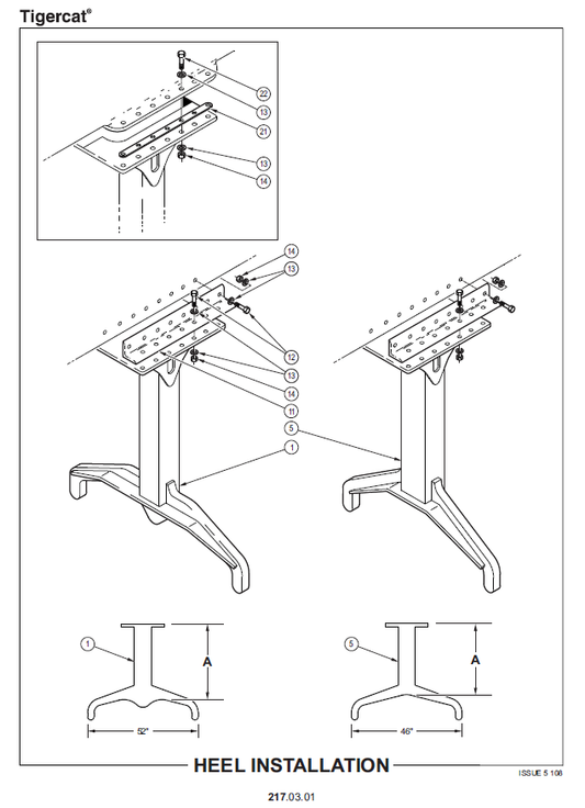 TIGERCAT T245 LOADER PARTS CATALOGUE MANUAL (245T0201 - 245T0300)